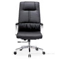 High back swivel PU office chair , aluminium base,comfortable designed